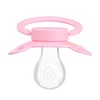 Landofgenie Adult Size Printed Dummy Large Teat Shield Dummy Pink