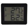 Indoor Room Digital Temperture Thermometer Humidity Humidometer Hygrothermograph (Black)