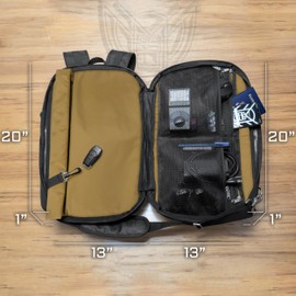 Xtreme Sight Line ~ FLEX Faraday Bag/Small LITE Faraday Bag Combo ~ Tracking/Hacking Defense ~ Coyote Brown