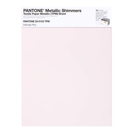 Pantone Metallic Shimmer TPM, 8.5x11 Inch Sheet, 20-0103 Intimate Pink