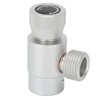 CO2 Refilling Adapter CGA320//TR21-4 Soda Valve Connector ASA Accessories Silver