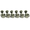 Kluson Revolution 6L H-Mount Tuners, Staggered Posts, CHROME - #KRHL-6BX-C