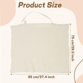 IGXX Nursing Cover with Sturdy Ring Breathable Cotton Adjustable Straps - Multifunctional as Nursing Cover Pram Cover Car Seat Cover (Khaki)