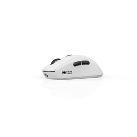WAIZOWL OGM PRO Wireless, Wireless, 2.4G, Bluetooth, Asymmetric, Ergonomic Gaming Mouse, PAW3395 Sensor, No Pull, Feather Coding, Lightweight, 2.4 oz (68 g), Japanese Instruction Manual Included