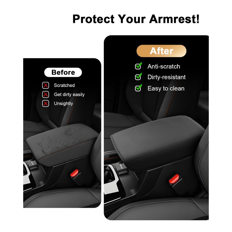 Center Console Armrest Cover for 2026 Subaru Forester - Anti-Scratch