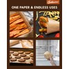 220 Pcs Unbleached Parchment Paper Baking Sheets, Baklicious Pre-cut Heavy