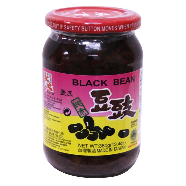 状元豆豉 Master douchi Femented Black bean sauce for Asian cooking 13.4oz / 380g (1 Pack)