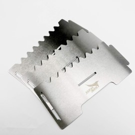 Goshawk Stainless Steel Alcohol Stove Triangle Windshield Bracket Hiking Camping Ultralight Backpacking