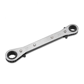 uxcell Reversible Ratcheting Wrench, 10mm x 12mm Double Box End, Cr-V