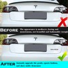 YHCDSEA Dual Motor Badge Emblem Sticker Plaid Decor Compatible for
