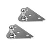 10 mm Ball Studs Mounting Brackets for Lift Support Shock/Gas