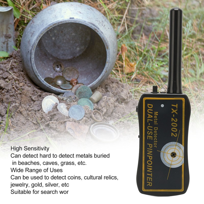 Handheld Metal Detector High Sensitivity Precise Small Metal Finder with