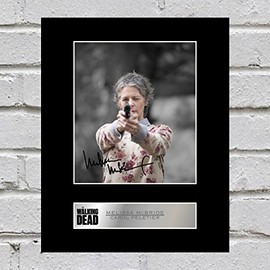 Melissa McBride, Carol Peletier Signed Mounted Photo Display The Walking Dead