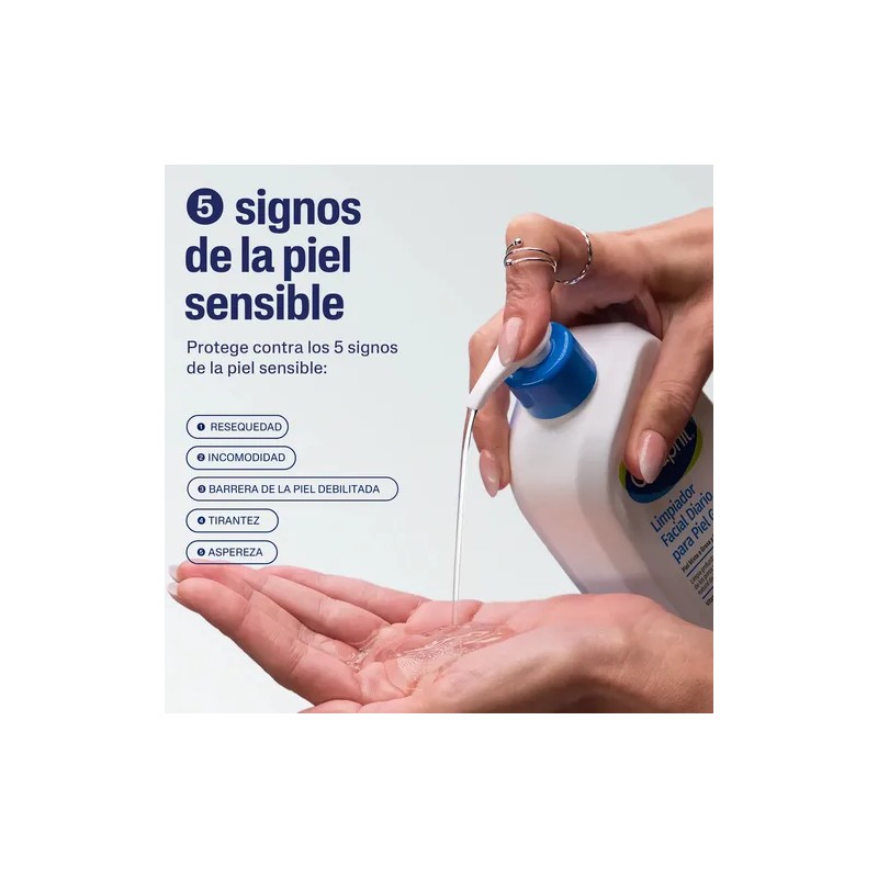 Cetaphil Limpiador Facial Diario Piel Grasa y Sensible 473ml