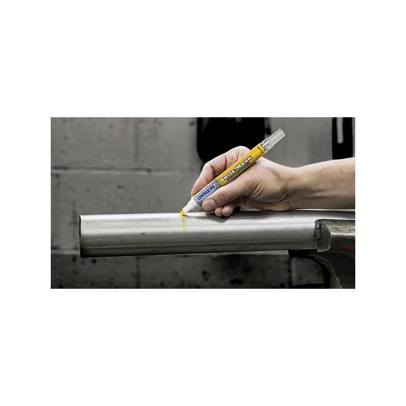 Dykem BRITE-MARK PAINT MARKER - BLUE - BOX 12
