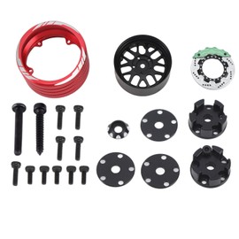 Metal Remote Control Handwheel Aluminum Alloy RC Hand Wheel for NB4 RC Car