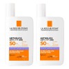 2pc La Roche Posay Anthelios Uvmune400 Fluido Antimanchas 50