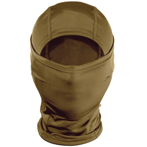 OneTigris Balaclava Face Mask Men, Women's Full Head Wrap Motorcycle Cooling Neck Gaiter Tactical Hood for Hiking Cycling (Tan, Large)