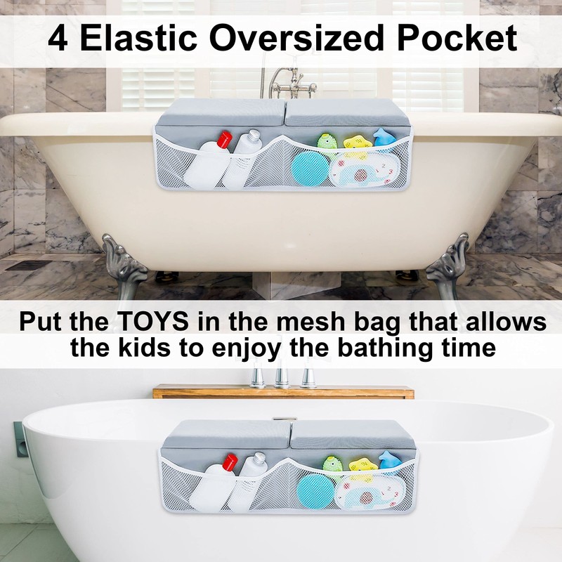 Bahoki Essentials Bath Kneeler Set - Bathtub Kneeling and Elbow