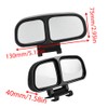 Riloer Blind Spot Mirrors, Adjustable Car Auxiliary Universal Wide Angle