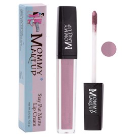 Stay Put Matte Lip Cream | Kiss-Proof/Mask-Proof Matte Lipstick - a heather mauve with shimmer [Raquel]