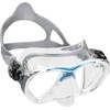 Cressi Big Eyes Evolution Crystal, white/blue