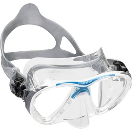 Cressi Big Eyes Evolution Crystal, white/blue