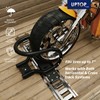 UPTOP Motorcycle Wheel Chock Steel for E-Track/X-Track System, Fits Up