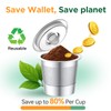 AANQQ Reusable K Cups for Keurig: Upgraded Dual-Layer Mesh Stainless