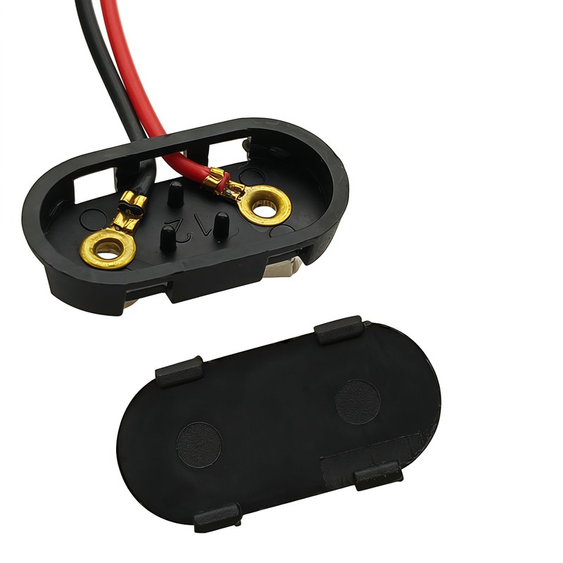 SazkJere 6 Sets DC12V 9-15V Black Electronic Mini Piezo Alarm