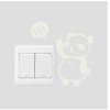 JunyueLiang Luminous Sticker for Switches, Cute Panda Animals, Interior Stickers,