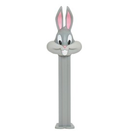 Dispensador de caramelos Pez Bugs Bunny – Dispensador de caramelos de conejo de Bugs Bunny Pez | Dispensador de caramelos Space Jam Pez con recambios de caramelo | Space Jam Party Favors, Bolsas de agarre