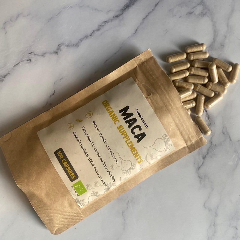 Cupplement - Maca 100 Capsules - Organic - Highest Quality