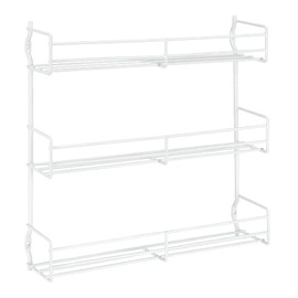 Metaltex Domino Spice Rack 3 Shelves 30 x 7 x 30 cm White