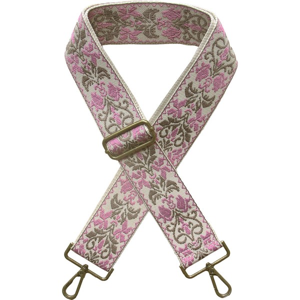 Yiaizhuo Ethnic (Rose Pink) 2" Wide Women's Purse Strap Replacement