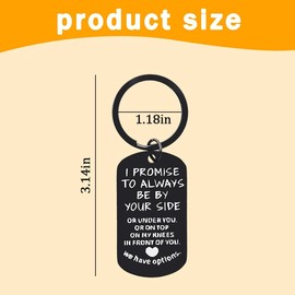 Funny Keychain Gift for Men Boyfriend Husband Fiance Birthday Christmas Gifts for Men Husband Fiance Boyfriend Sweetest Day Gifts for Him Husband Boyfriend Bf Hubby Gifts Keychain Accessories