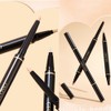 GECOMO [Popular] Double Core Eyeliner, Teardrop Bag Liner, Waterproof Pencil
