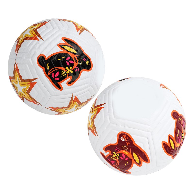 Soccer Ball Size 5 High Elasticity Professional Rabbit Pattern Training