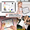 A4 Magnetic Whiteboard with Pen, Portable Mini Whiteboard, Dry Wipe