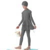 FYMNSI Burkini Swimsuits for Girls Kids Muslim Swimsuit Islamic Hijab