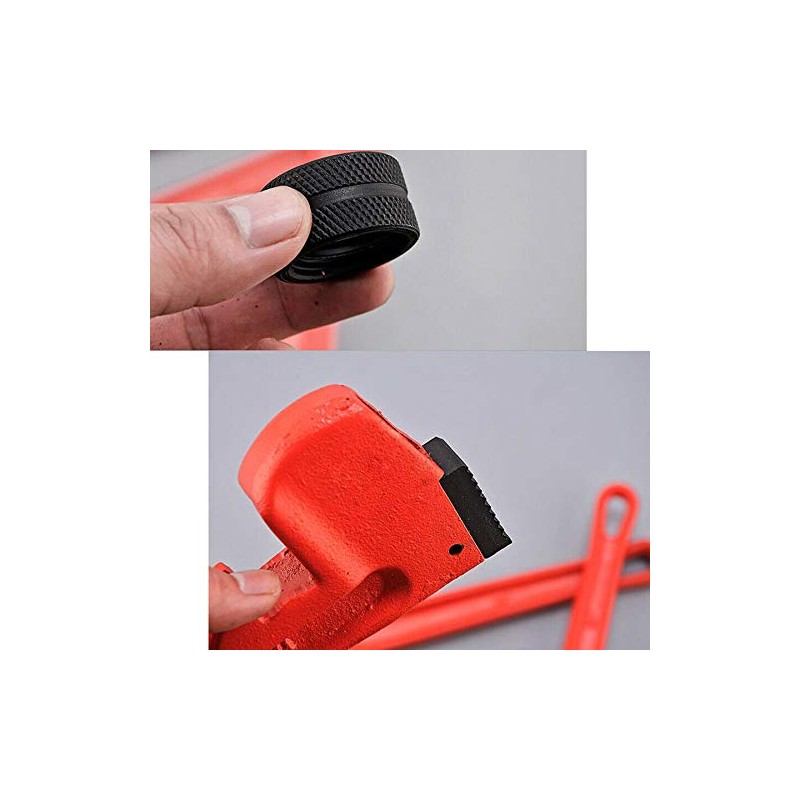 SagaSave Pipe Wrench 6" Stilsons Type Plumbing Wrench Heavy Duty