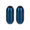 Sourcing Map Leather Cord End Clasp, 2Pcs 3mm Hole Stainless