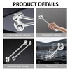 CAPHONT 2 Pack Hinges Gap Adjusting Wrench, Door Hinge Repair