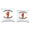 Mangonada Mango Chamoy Mexican Candy Comida Mexicana Mexico Throw Pillow