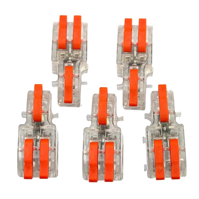 MTUERANC Wire Connectors, 5Pack Compact Lever Wire Nuts Connectors Wire