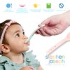 Stephen Joseph Silicone Baby Spoons, One size, Space