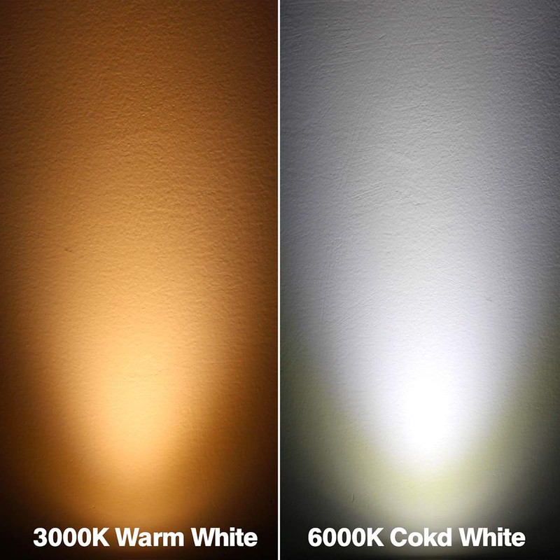 Rowrun PAR20 LED Bulbs 100W Equivalent 16W, Dimmable 6000K Cold