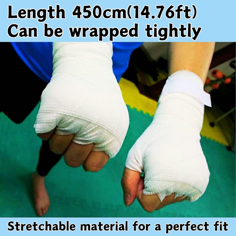 Winning Boxing Bandage (Stretchable Type) VL-B and Geldeguard NG-2, and