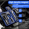 faxhool 3 PCS Magnetic Tool Mat, PVC Flexible Magnetic Organizer