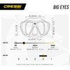 Cressi Big Eyes, Negro/Negro